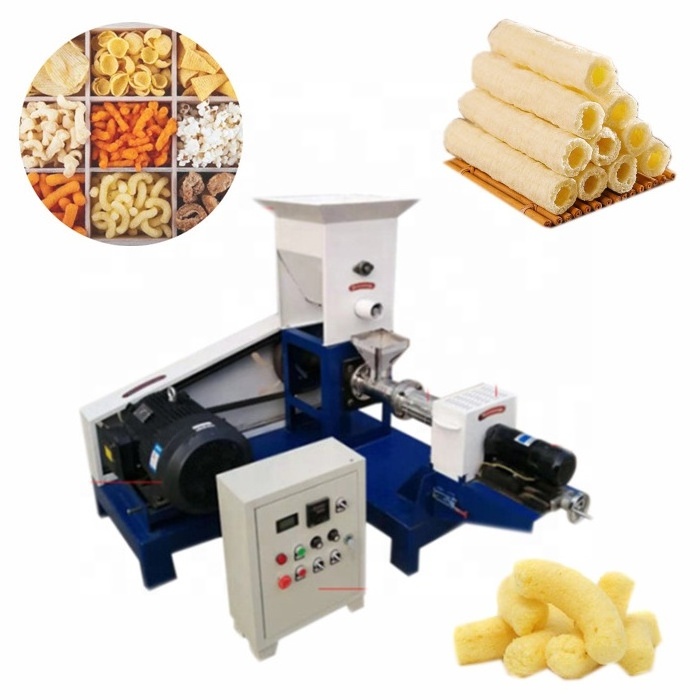 After-sales warranty	corn puff chip	continuous rice extruding puff machine	automatic puff corn make machine