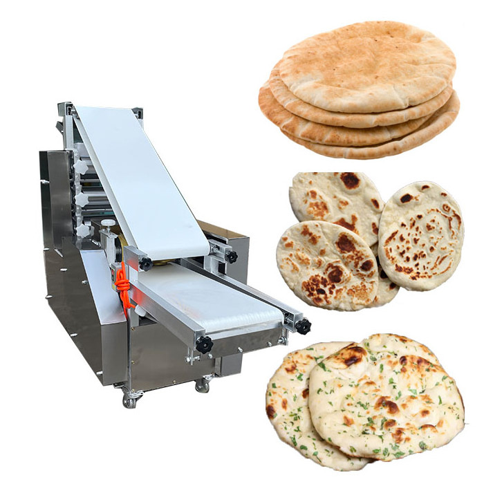 Dubai samoon Arabic pita bread machine paratha roti maker commercial Naan Tandoor machine fully automatic chapati making machine