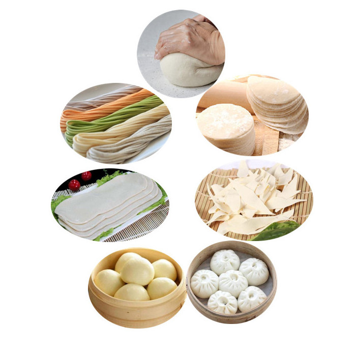 New Type pizza bread dough sheet roller machine industrial dough kneader bakery flour press dough kneading machine pressing