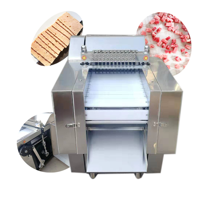 USA Frozen small electric meat cutter machine cube automatic chicken cutting machine goat dicer beef meat cutting machine price