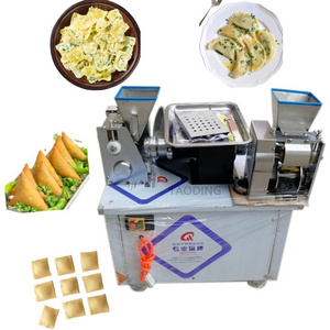 multi-fucational CE certification stainless steel	curry puff maker	meat pie  folding umpling production line	samosa maker