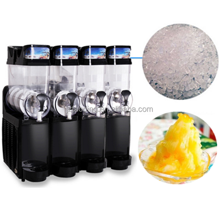 Hot Sale 36L ice slush machine Snow melting frozen drink machine commercial slush ice cream automatic smoothie making machine