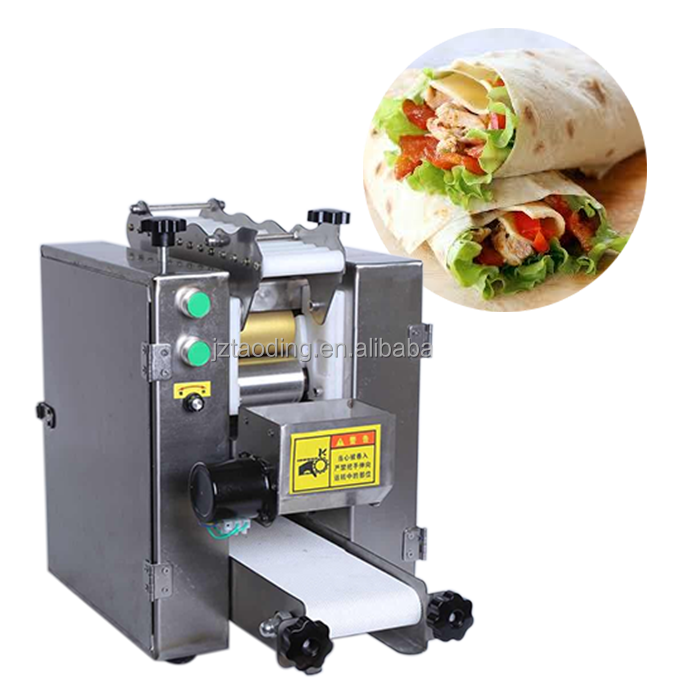 Food industry automatic thin pancake machine maquina de tortillas de harina electric roti maker machine chapati making machine