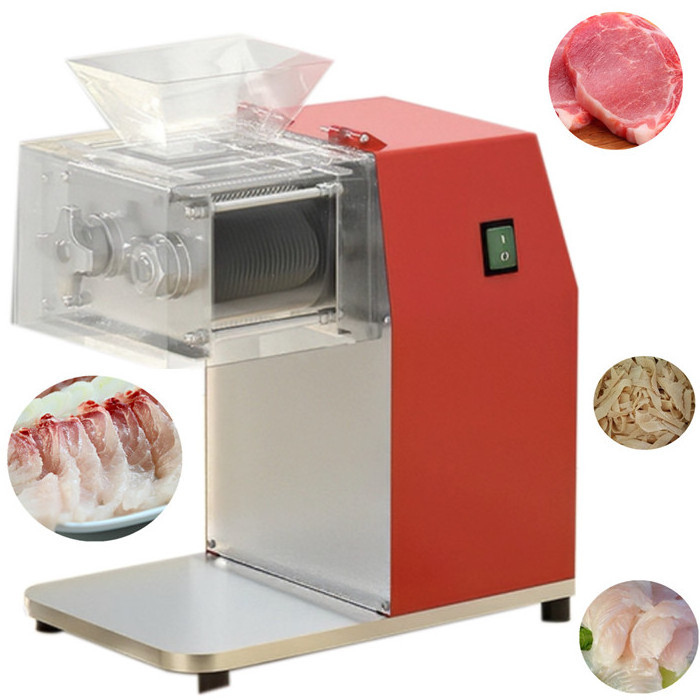 Electric meat slicer frozen mini electric meat chopper 400w frozen chicken duck fish meat bone cube cutting 110v pork slicer