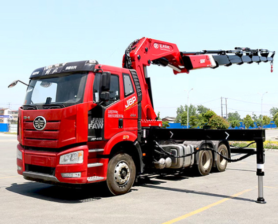 KS3206 14 Ton Construction machine Telescopic Boom Truck Mounted Crane construction lifters Telescopic Truck Crane