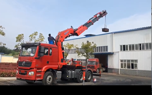 KS3206 14 Ton Construction machine Telescopic Boom Truck Mounted Crane construction lifters Telescopic Truck Crane