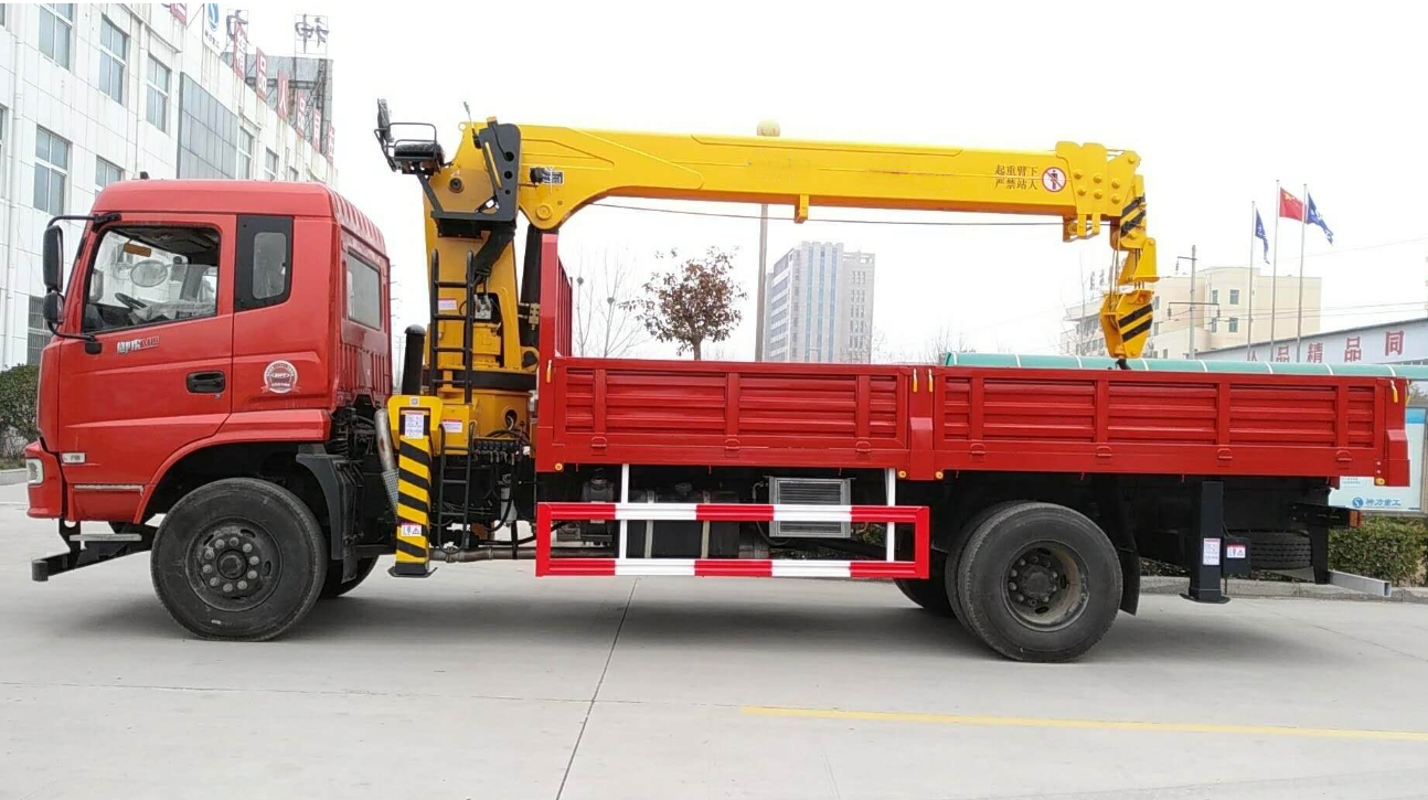 KS2306 10 Ton Construction machine Telescopic Boom Truck Mounted Crane construction lifters Telescopic Truck Crane