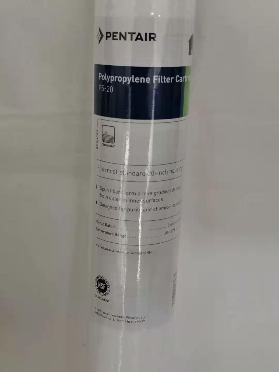 Pentair PP water  FILTER CARTRIDGE