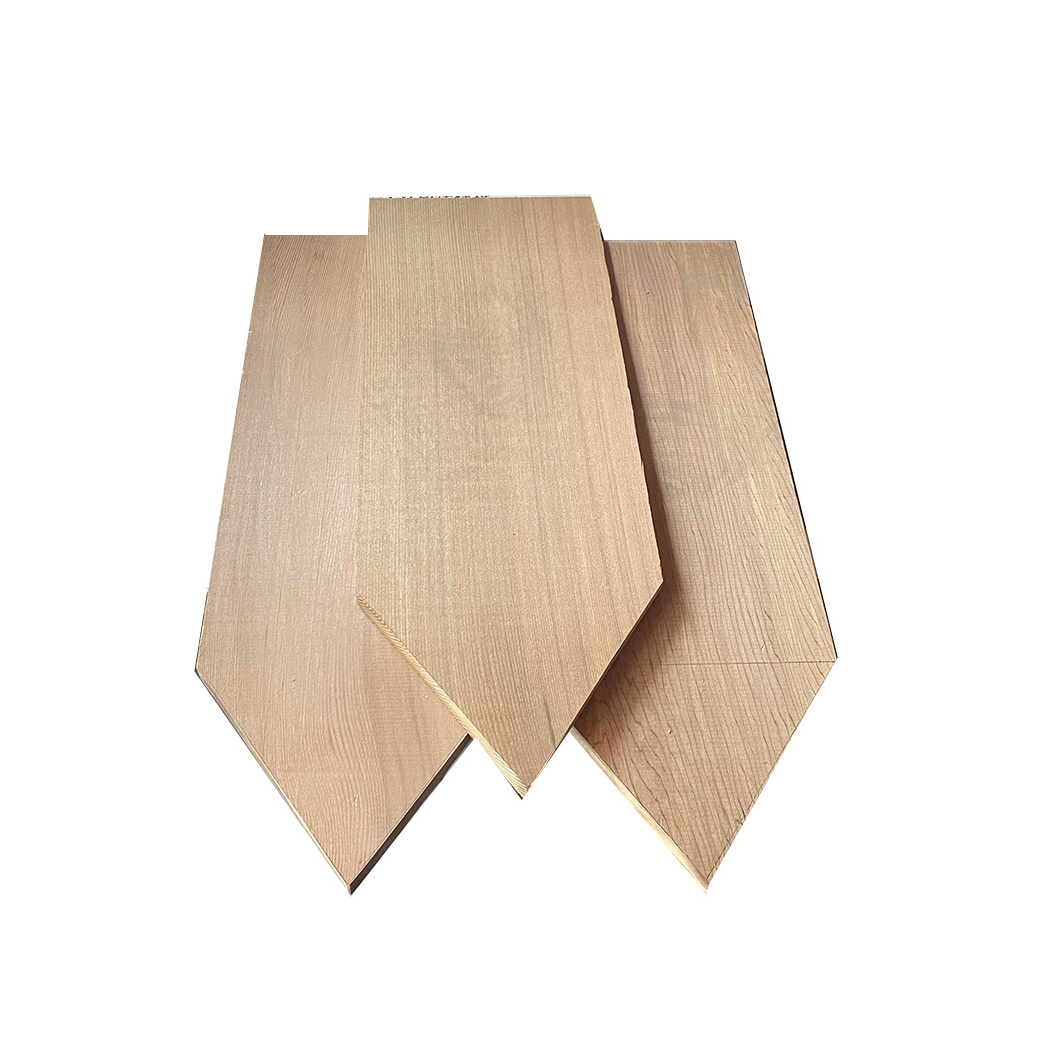 Jiazhu Canadian Red Cedar Wood Shingle Hexagon Shape Red Cedar Roof Shingle