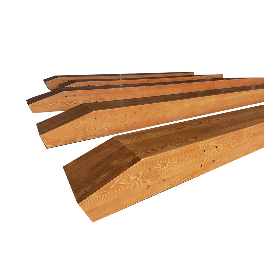 Professional Factory High Quality GLT Production Glued Laminated Timber For Export Glulam Timber