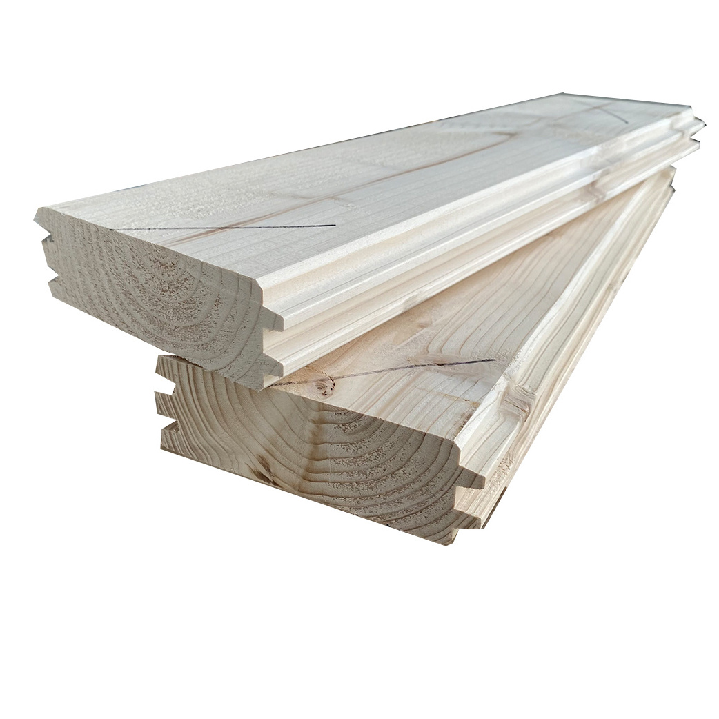 Wholesale High Quality Building Materials Wood Beams Glulam Logs  For Houses