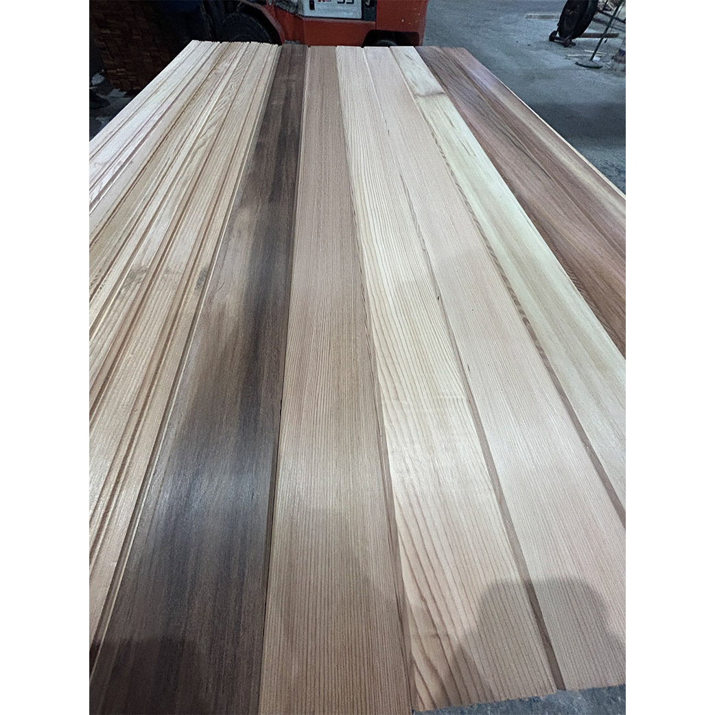 Canadian Red Cedar Wall Panel For Wall And Ceiling Wood Plank For Fence