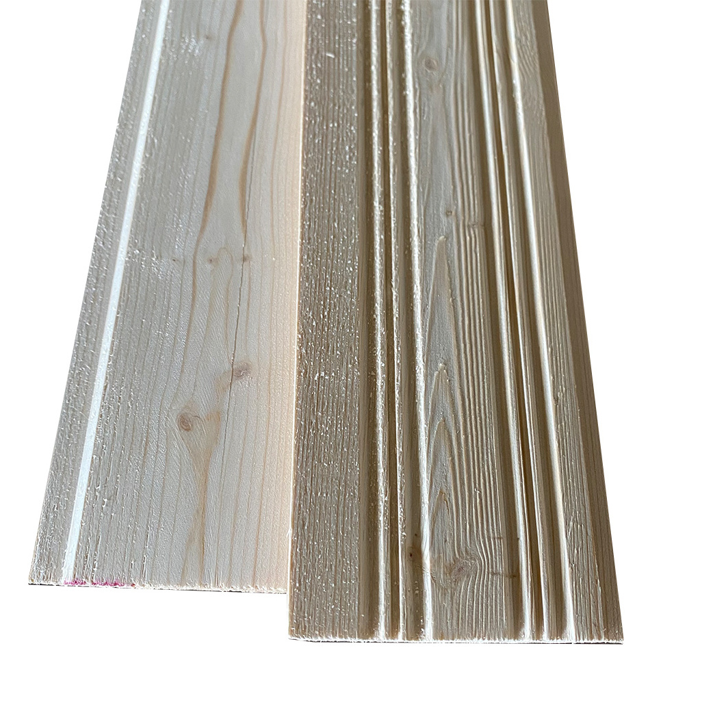 Classic Pine Tongue And Groove V shape Interior Wooden Wall Panel Plank