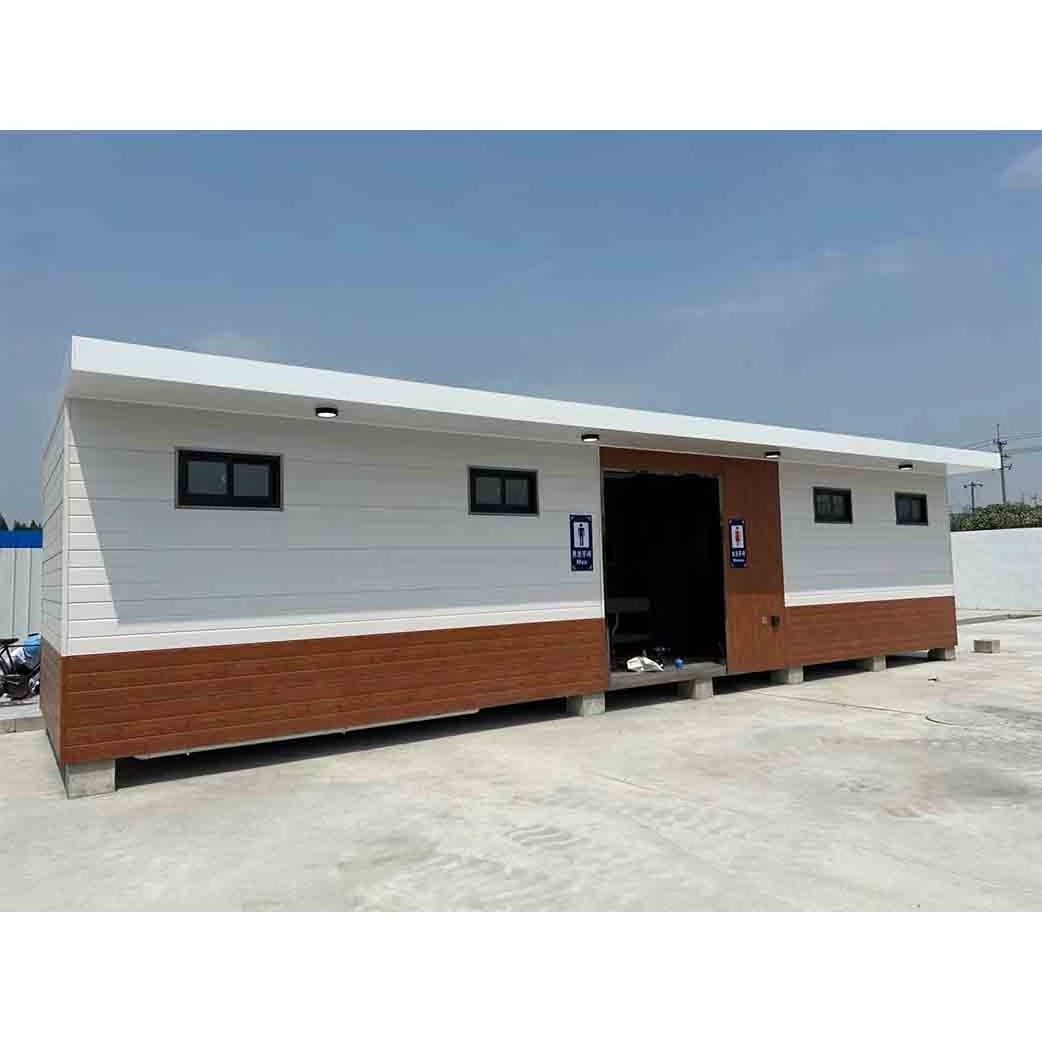 Jiazhu Portable Toilet Prefab Toilet Outdoor Container Toilet For Sale