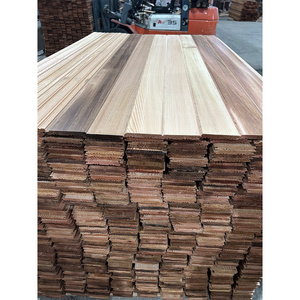 Canadian Red Cedar Wall Panel For Wall And Ceiling Wood Plank For Fence