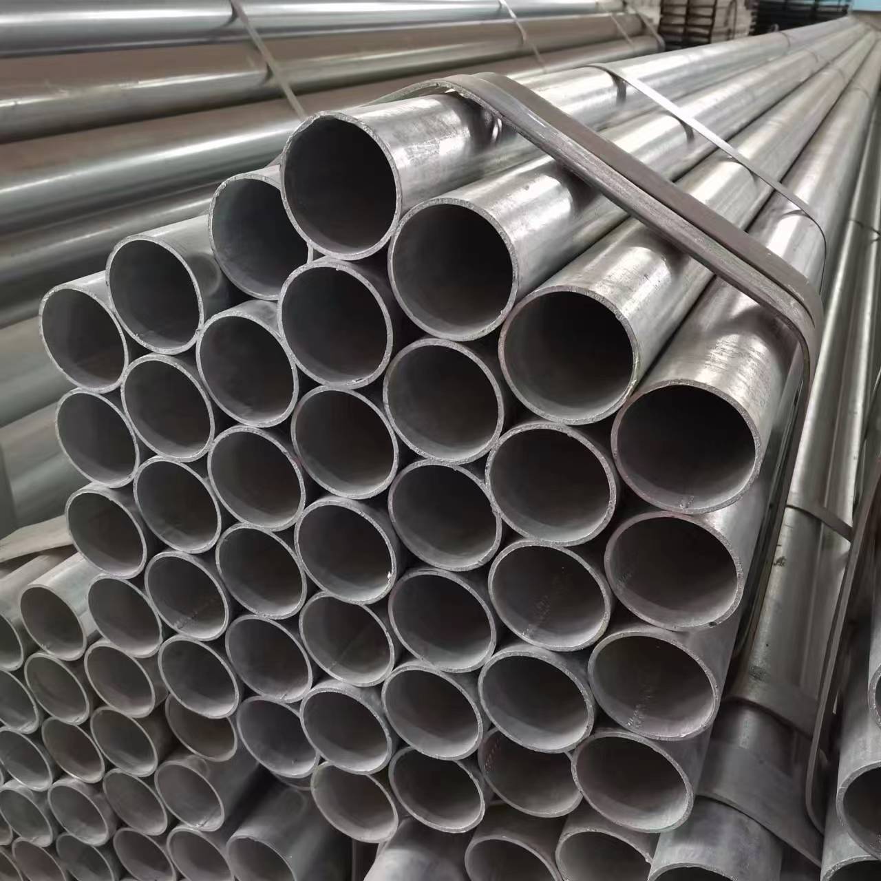 Pre-Galvanized Steel Tube Pipe Oval Galvanized Pipe Q195/Q215/Q235/Q345 GR.A/B S235/S355 Grade Steel Pipe Tube