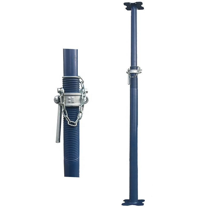 High Quality Push pull prop shoring jacks galvanized adjustable scaffolding formwork steel telescopic props jack post