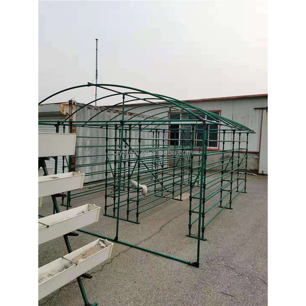 The commercial agricultural cheapest plastic tunnel greenhouse for sale