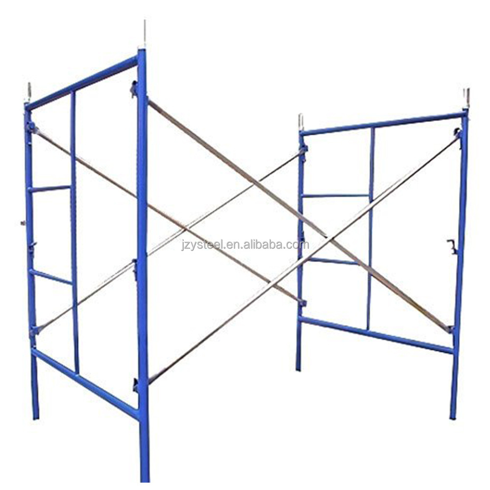 6ft 5ft 8ft Frame scaffolding for Construction  powder coating or galvanized