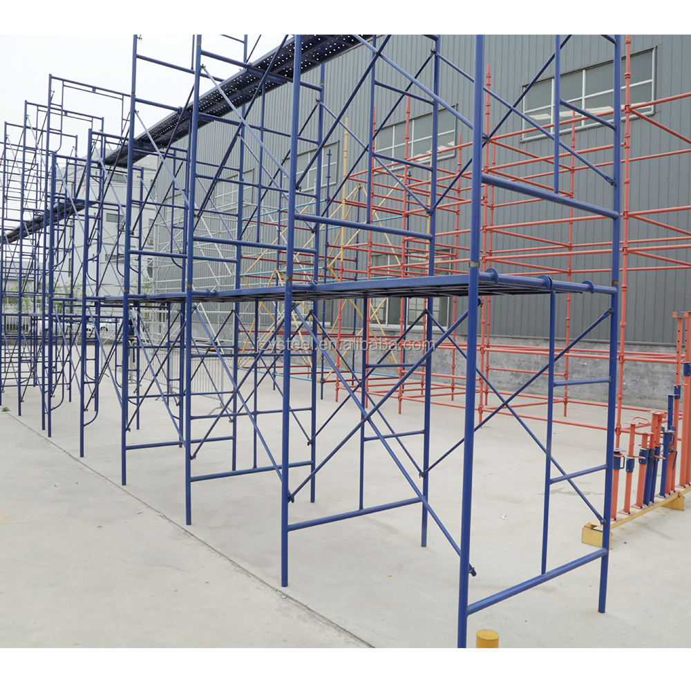 6ft 5ft 8ft Frame scaffolding for Construction  powder coating or galvanized