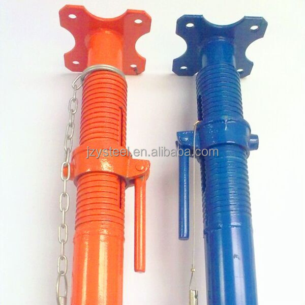 Adjustable telescopic scaffolding steel support post shore metal acrow props used in construction