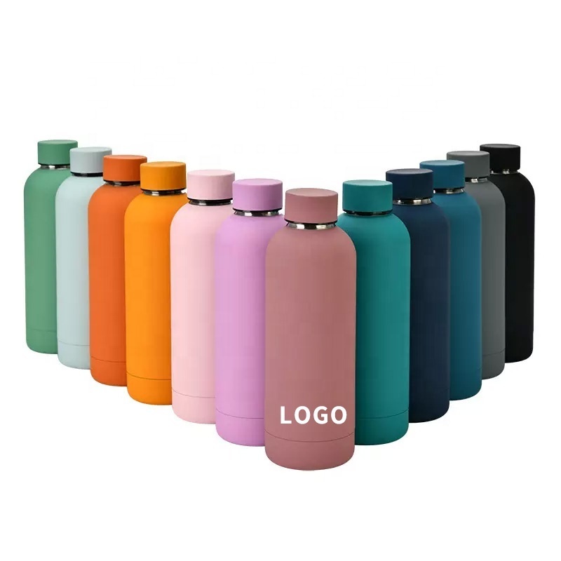 JZYZ Cola Shaped Logo Frosted Glass Stainless Steel Portable Unique Korean Water Bottle Manufacturers With Strap Eco Friendly