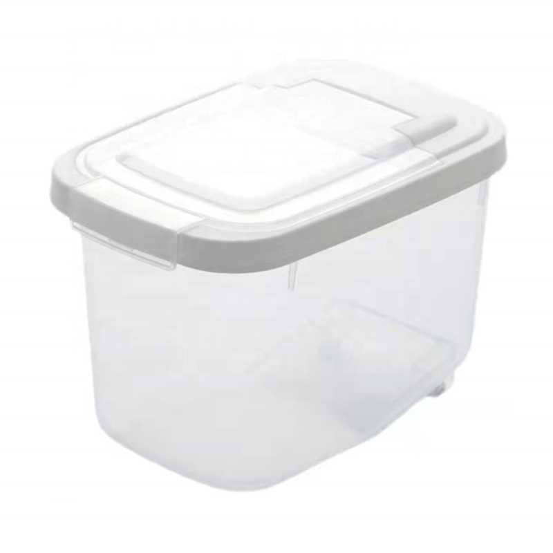 Rice Storage Box Rice Dispenser Rice Container Grain Storage Jar Cereals Bucket Pet Food Container Kitchen Organizer