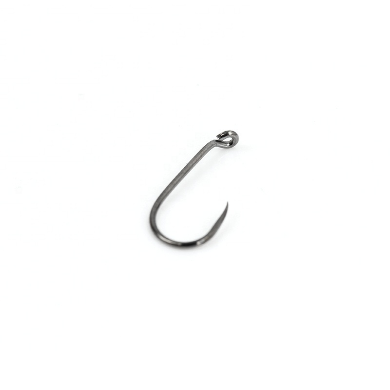 Black Nickel Competition Fly Fishing Barbless fly tying hook Standard Nymph heavy dry Fly Hook