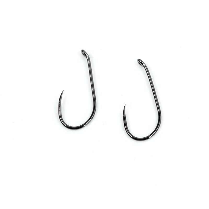 Stock Free Assemble Case, Competition Hooks, Dry Nymph Buzzer Wet Scud Salmon High Carbon Steel Barbless Fly Fishing Tying Hooks