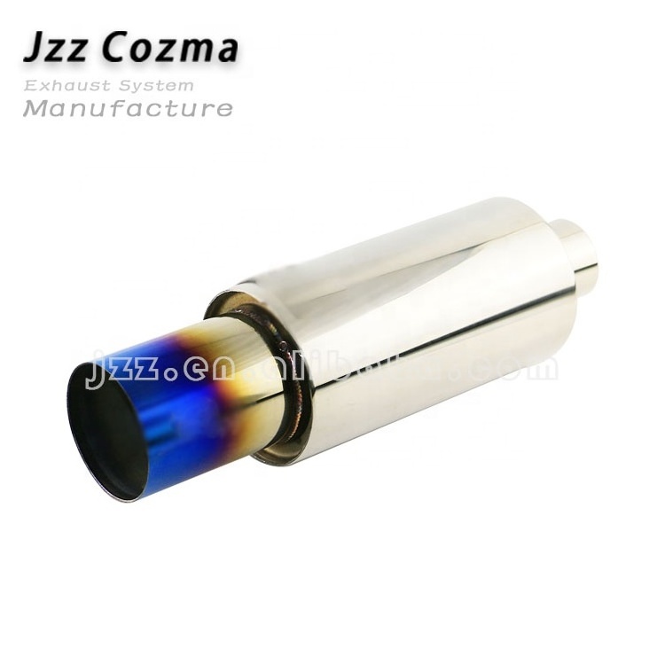 JZZ cozma high quality car exhaust pipe muffler for universal truck