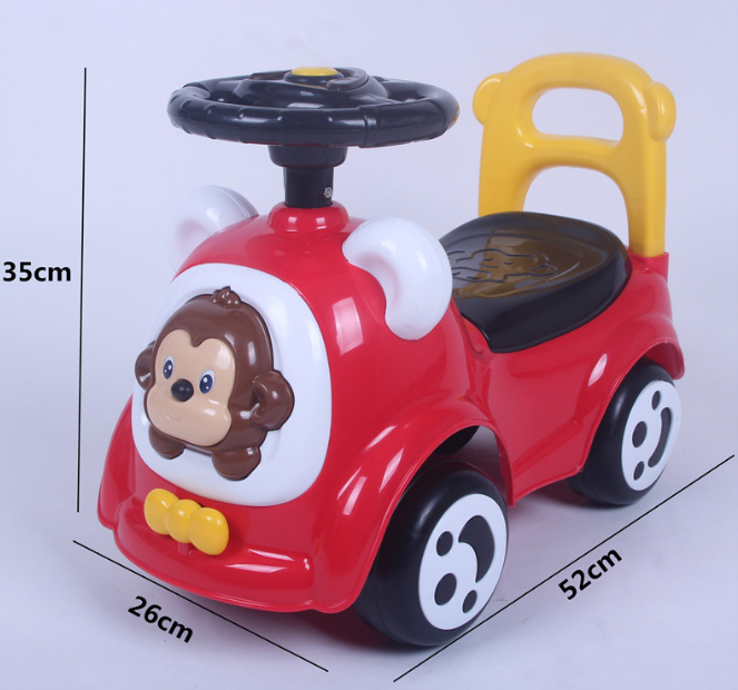 Factory Price Monkey Kids' Swing Car 24v Baby Ride On Car Kids Electric Children Car Toys For 1 Year Old