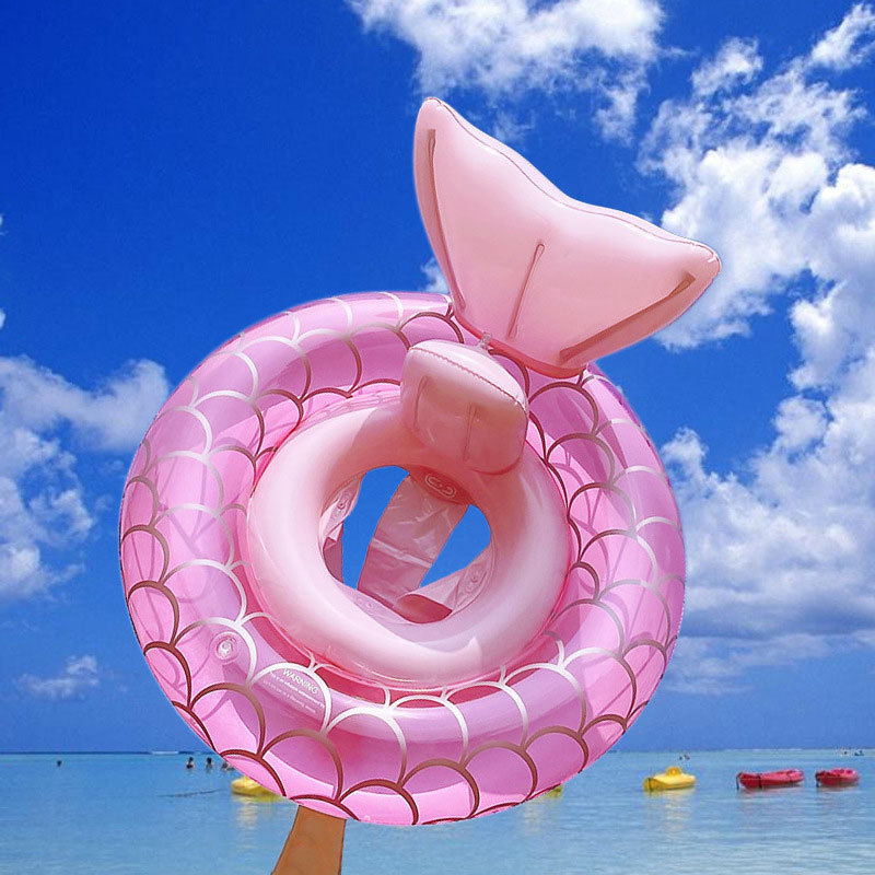 Inflatable Swim Rings Funny Beach Party Toys Summer Swimming Pool Float Ring Tubes Cute Pattern Tube for Kids Adults