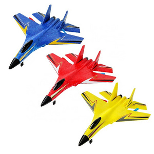 Wholesale Remote Control Foam Aircraft Land and Air Amphibious Model Fighter Fixed Wing Glider Fall Electric Outdoor Foam Plane