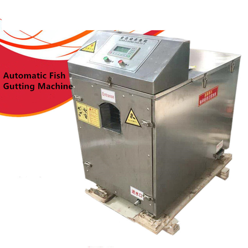 Stainless Steel Big Fish Cleaning Gutting Machine Price