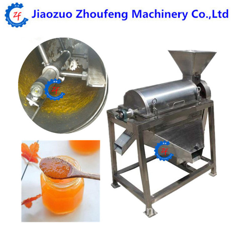 Commercial fruit and vegetable pulp press machine tomato puree making machine