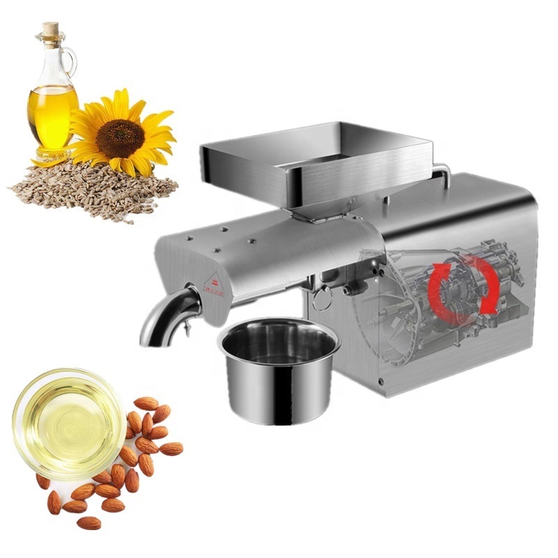 Home mini oil press olive oil extraction machine sunflower seed soybean expeller machine price