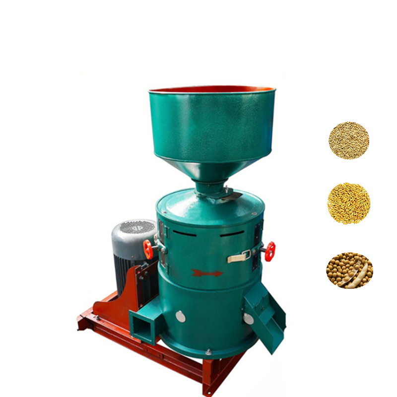 Industrial soybean skin remover barley maize dehusker peeler cereal dehulling machine