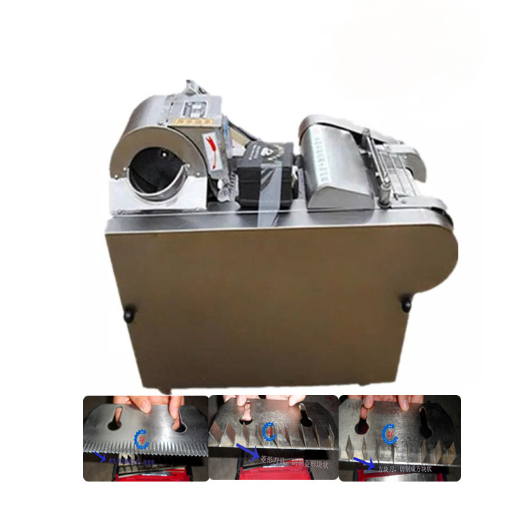 Vegetables Slicer Machine Vegetable Potato Cutter Cube Cutting Machinery