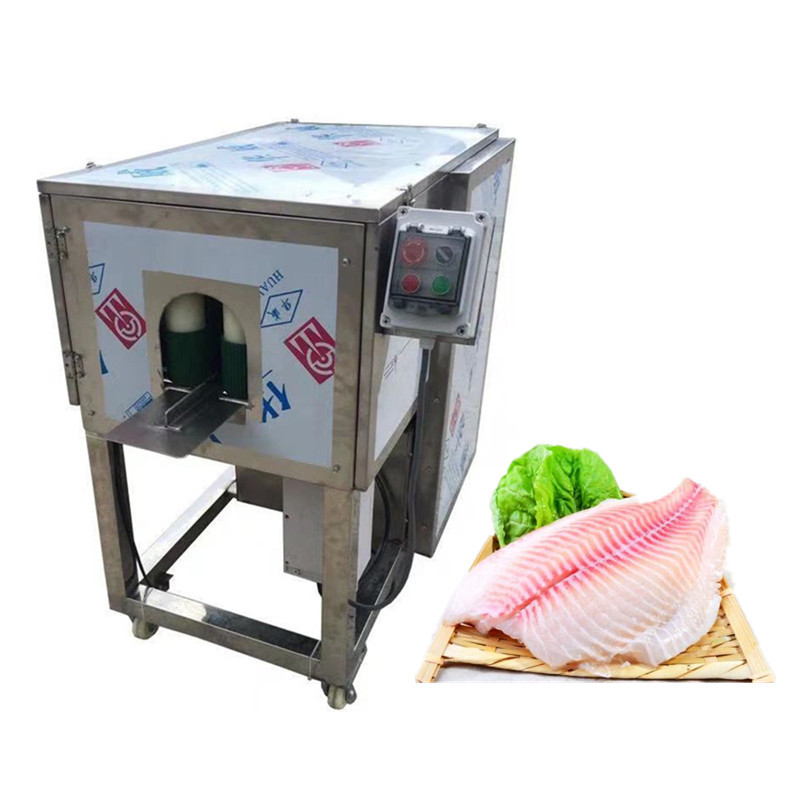 Catfish bone removeal machine fish fillet cutting splitting machine