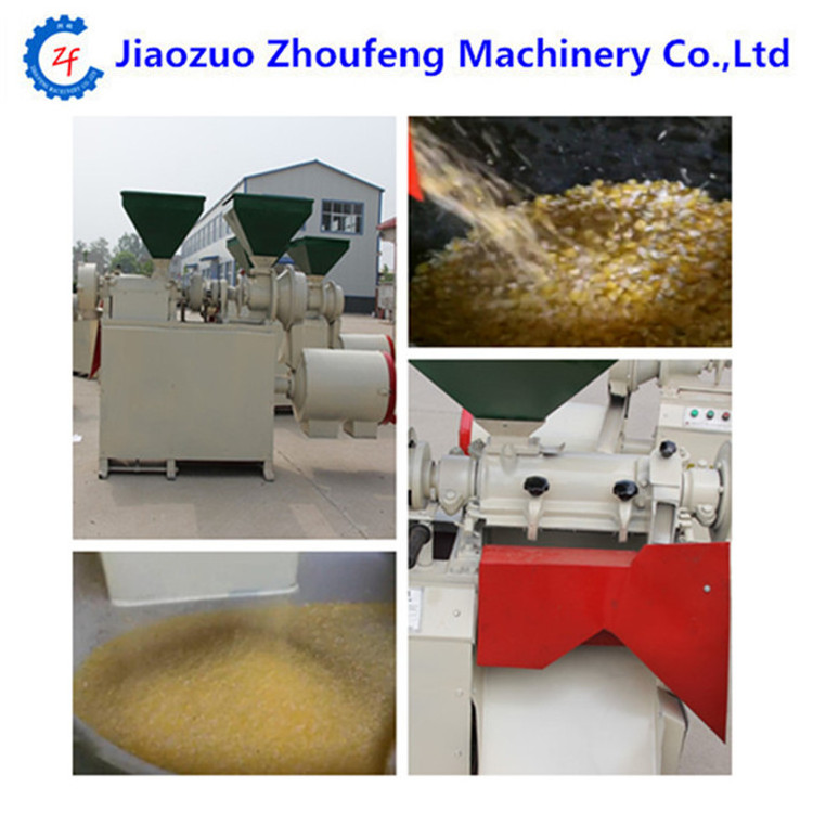 Hot sale corn wheat peeling mill flour grits machine