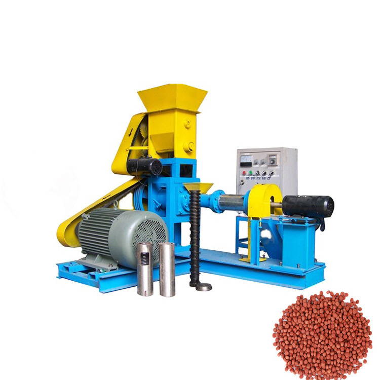 Stainless Steel Dog Food Animal Fish Feed Puffing Machine Feed Pellet Machinery