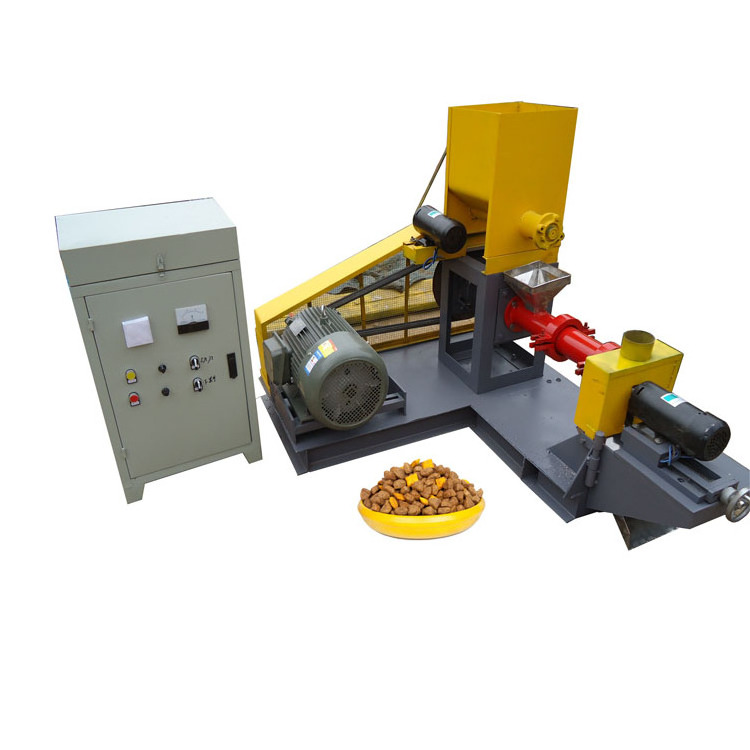 Stainless Steel Dog Food Animal Fish Feed Puffing Machine Feed Pellet Machinery