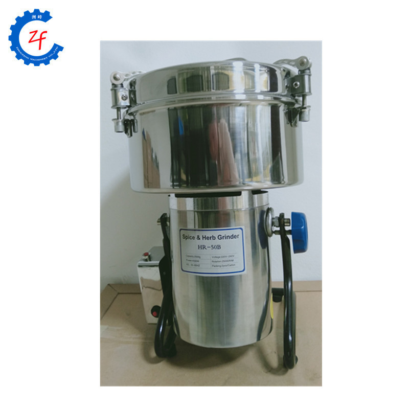 2000g electric high quality dry spice grinder, chili powder grinding machinery