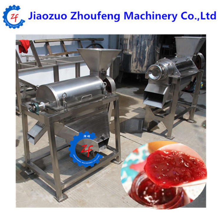 Commercial fruit and vegetable pulp press machine tomato puree making machine