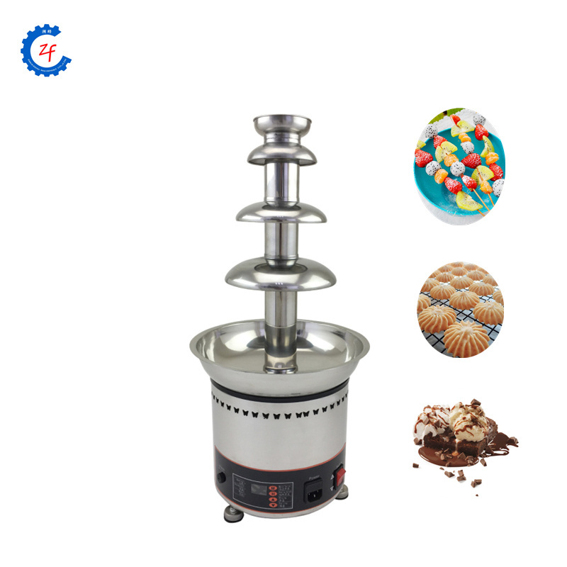 Wholesale Cheap Professional Chocolate Fountain With Good Quality Hotel Kitchen Equipment