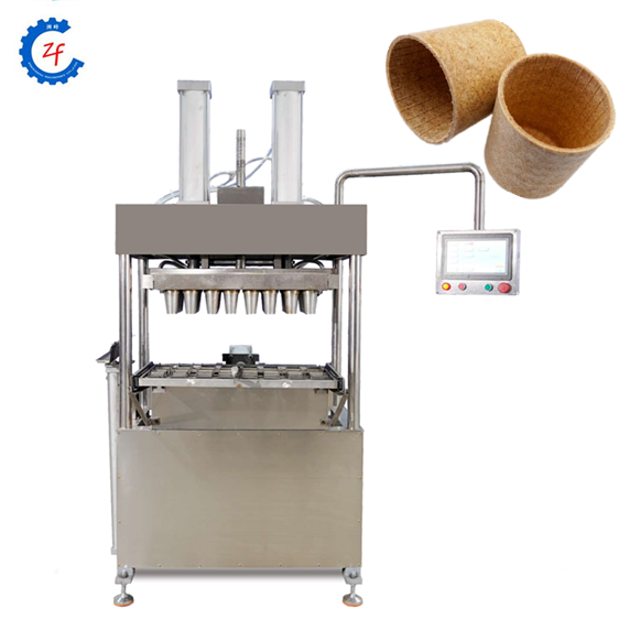 Edible cookie coffee cup making machine price