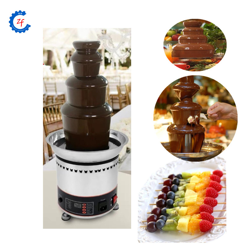 Mini chocolate fountain cheese chocolate fondue chocolate melting pot machine