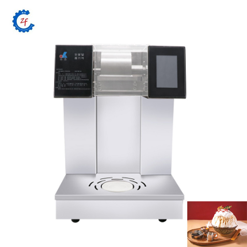 Automatic Snowflake Ice Machinery Bingsu Snow Korean Milk Ice Machine