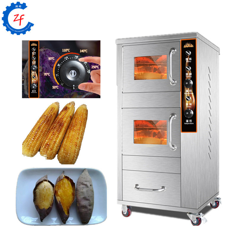 High quality commercial purple sweet potato corn roaster roasting machine for sale