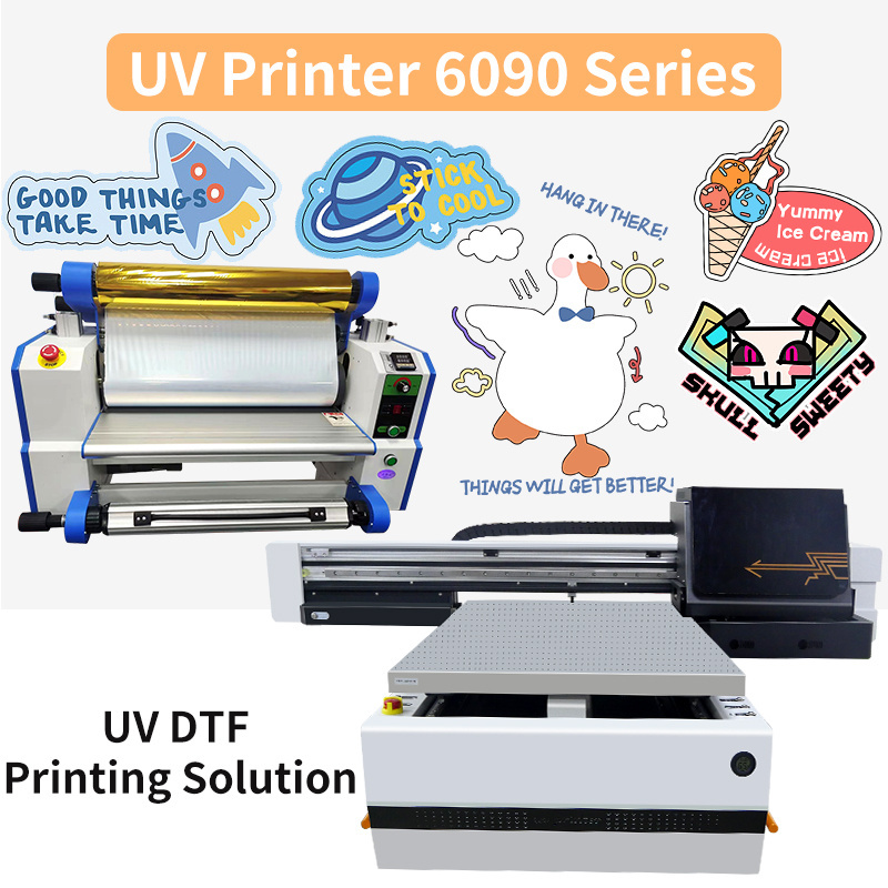 6090 UV Pinters With CCD Visual Auto Positioning Auto Focus UV Pinters 6090 Visual Positioning Printing Machine